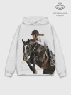 Худи мужской база хлопок / Наездница