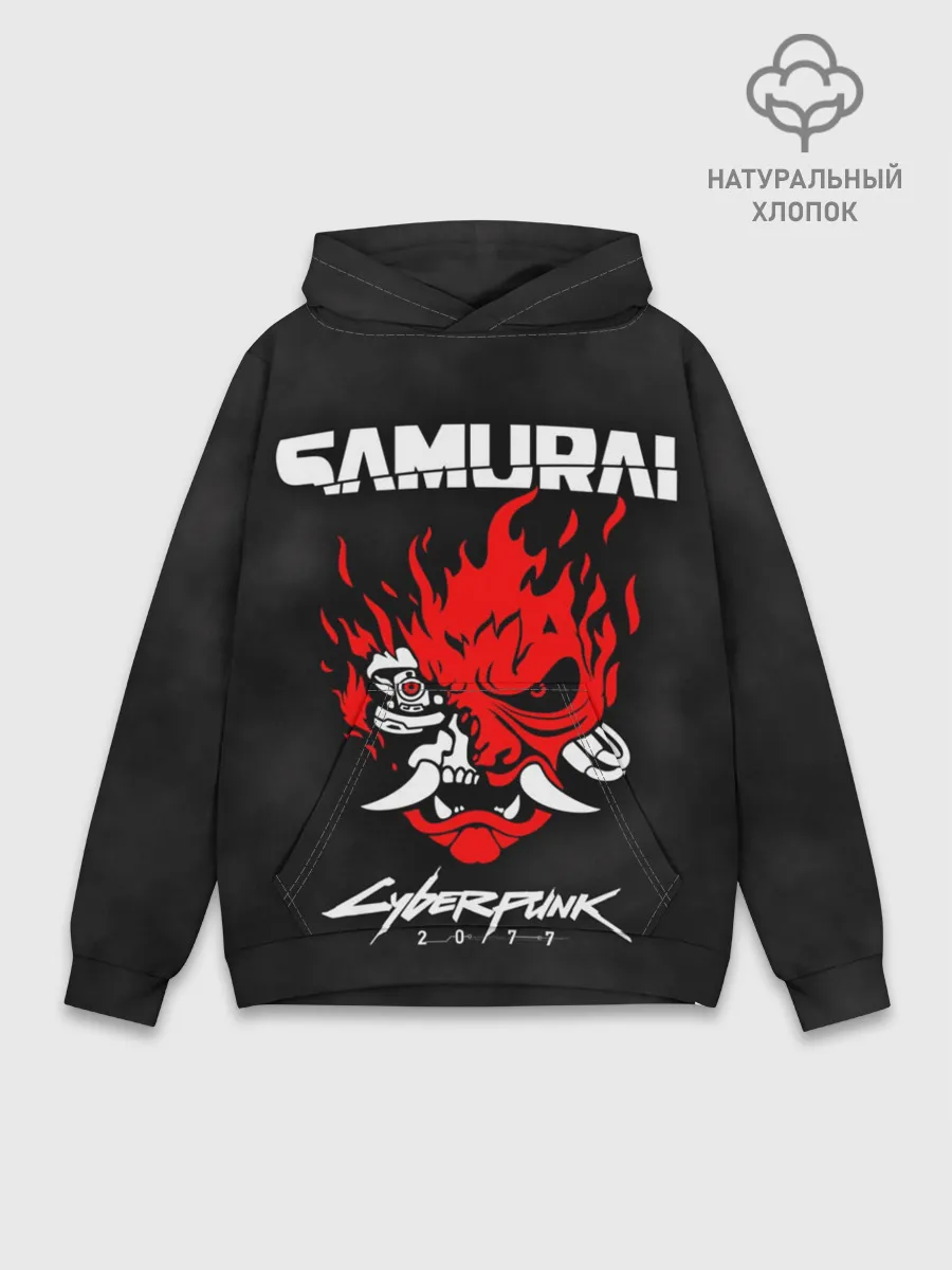 Худи мужской база хлопок / Cyberpunk 2077