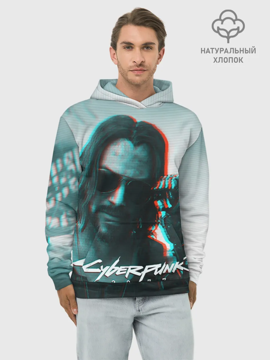 Худи мужской база хлопок / Cyberpunk 2077