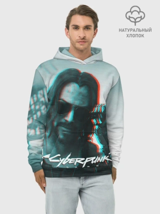 Худи мужской база хлопок / Cyberpunk 2077