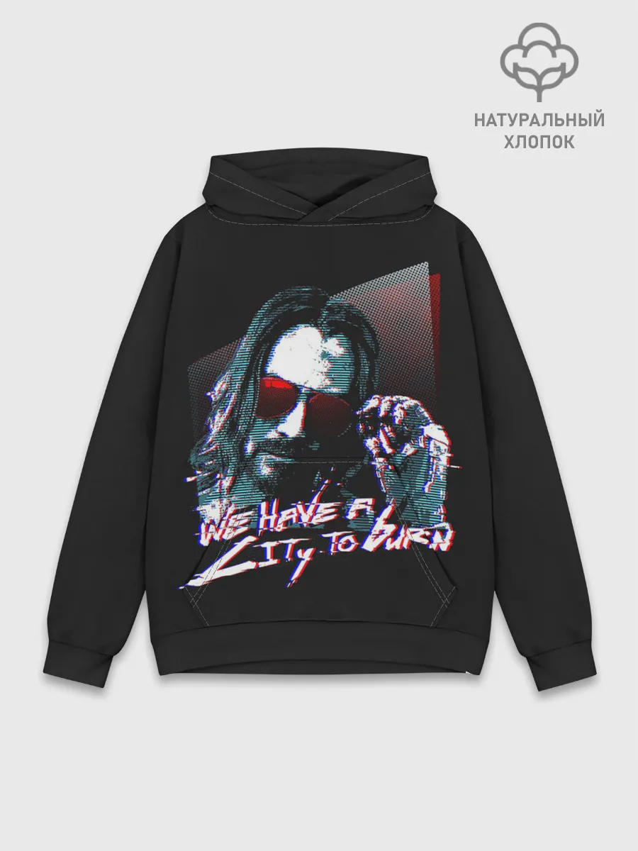 Худи мужской база хлопок / Cyberpunk 2077