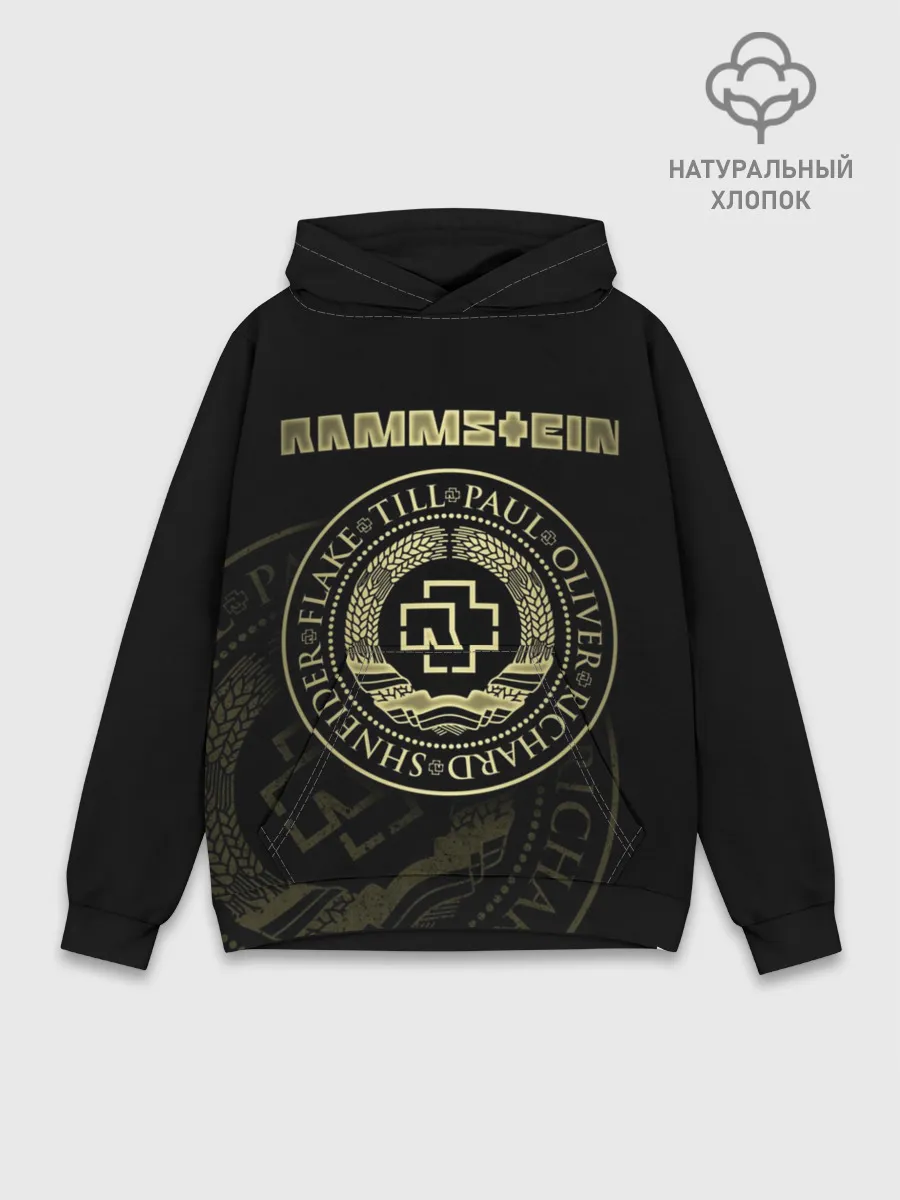 Худи мужской база хлопок / Rammstein