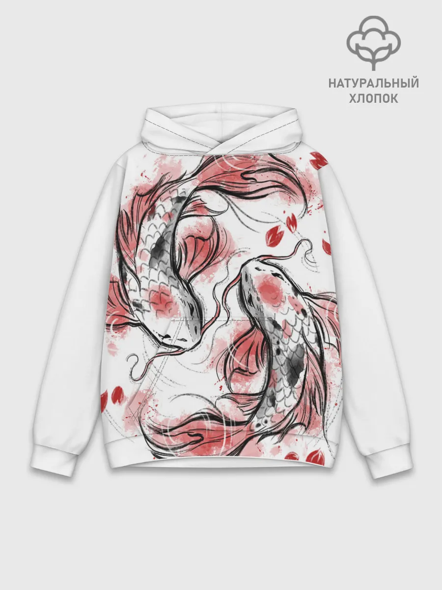 Худи мужской база хлопок / Japan dream