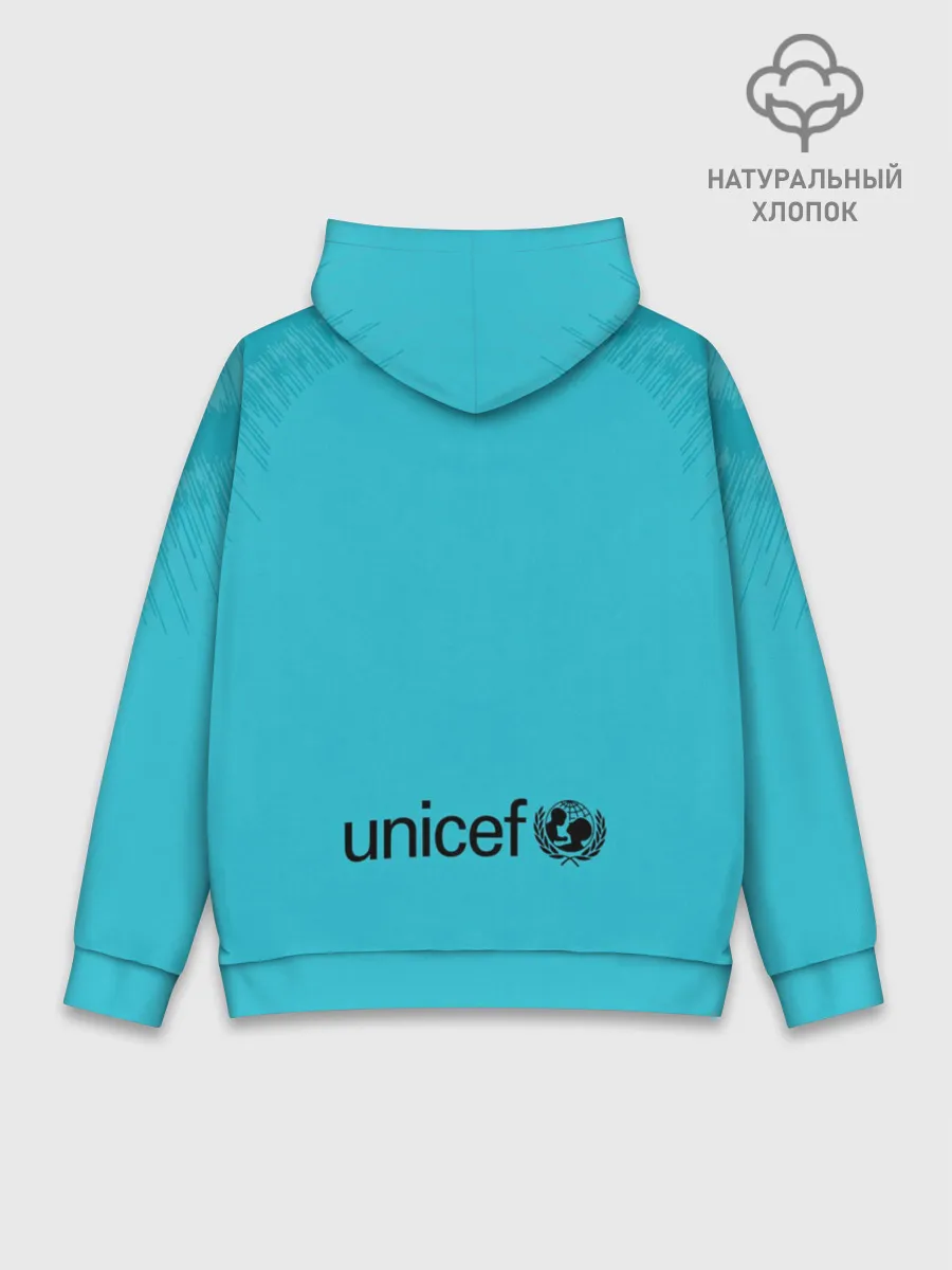 Худи мужской база хлопок / Barcelona Gk 19-20