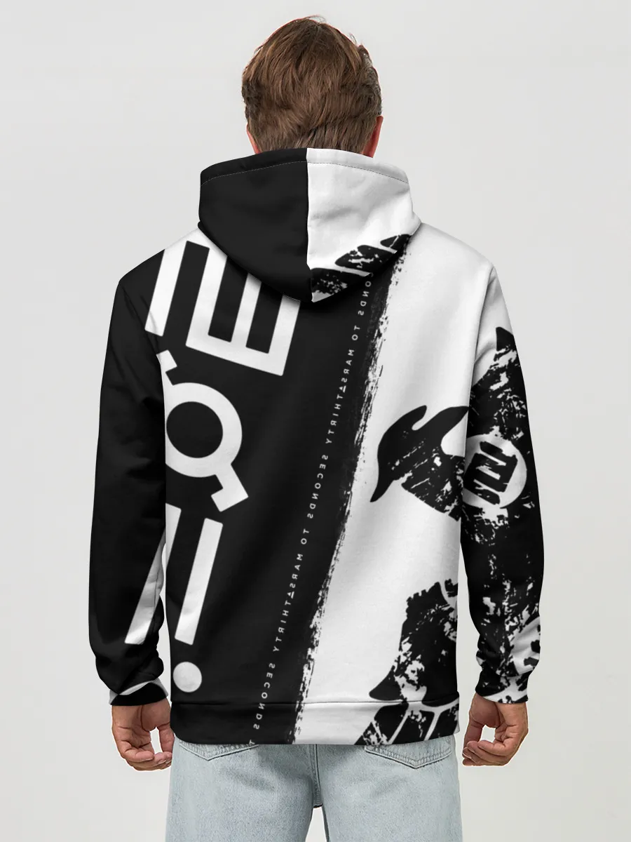 Худи мужской база хлопок / 30 Seconds to Mars