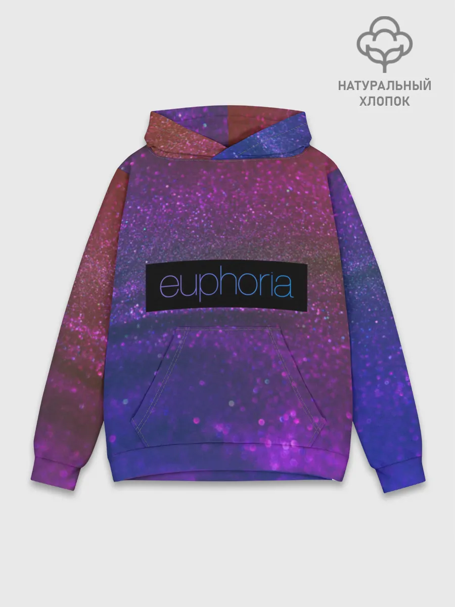 Худи мужской база хлопок / сериал Euphoria
