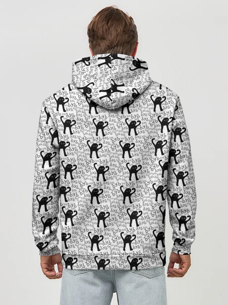 Худи мужской база хлопок / ЪУЪ