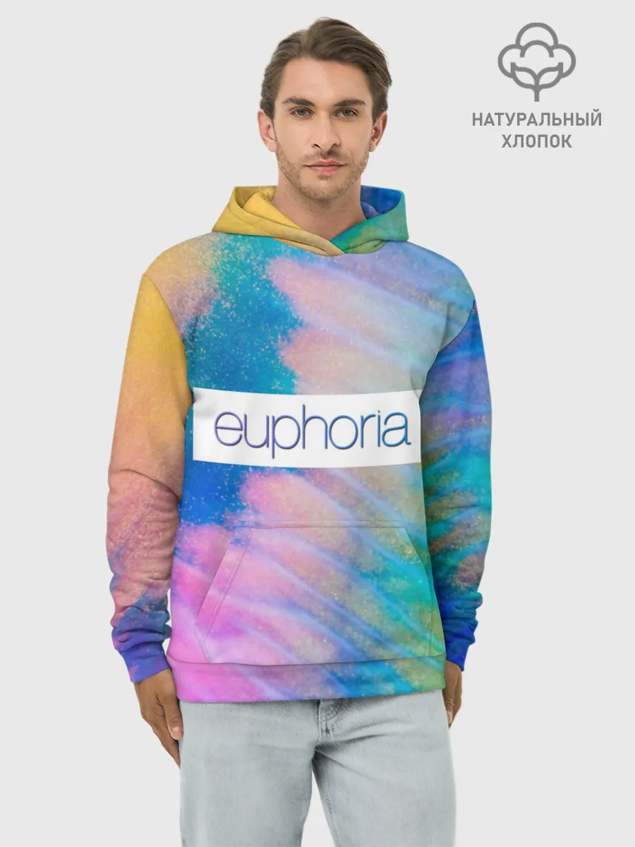 Худи мужской база хлопок / сериал Euphoria