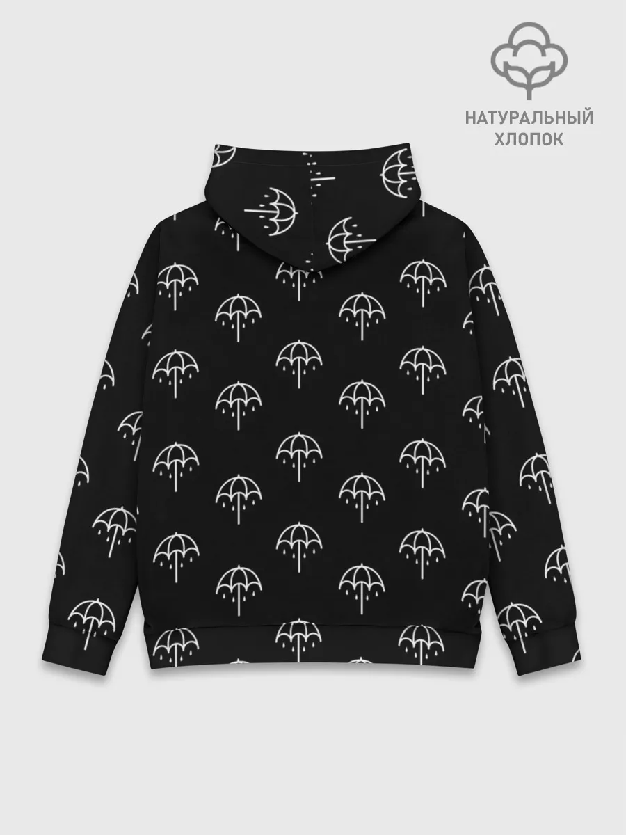 Худи мужской база хлопок / BRING ME THE HORIZON