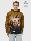 Худи мужской база хлопок / Nirvana