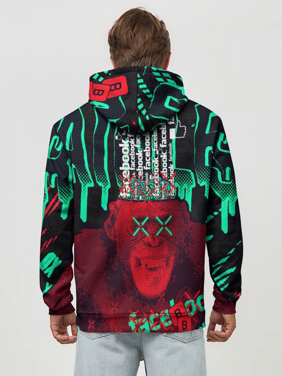 Худи мужской база хлопок / DED SEC