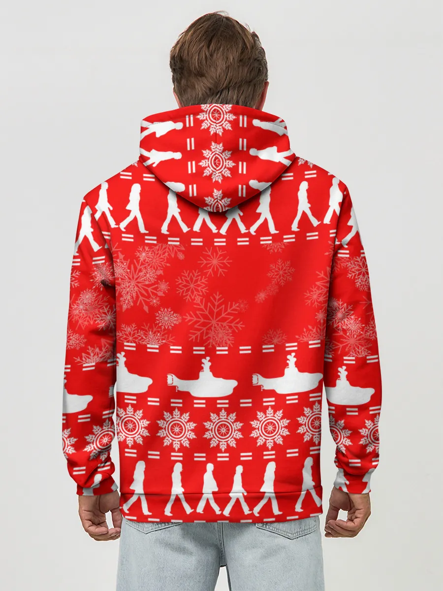 Худи мужской база хлопок / The Beatles