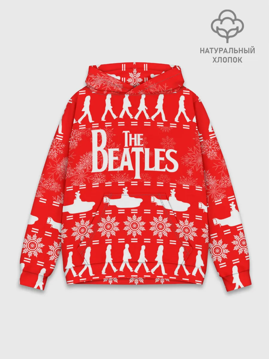 Худи мужской база хлопок / The Beatles