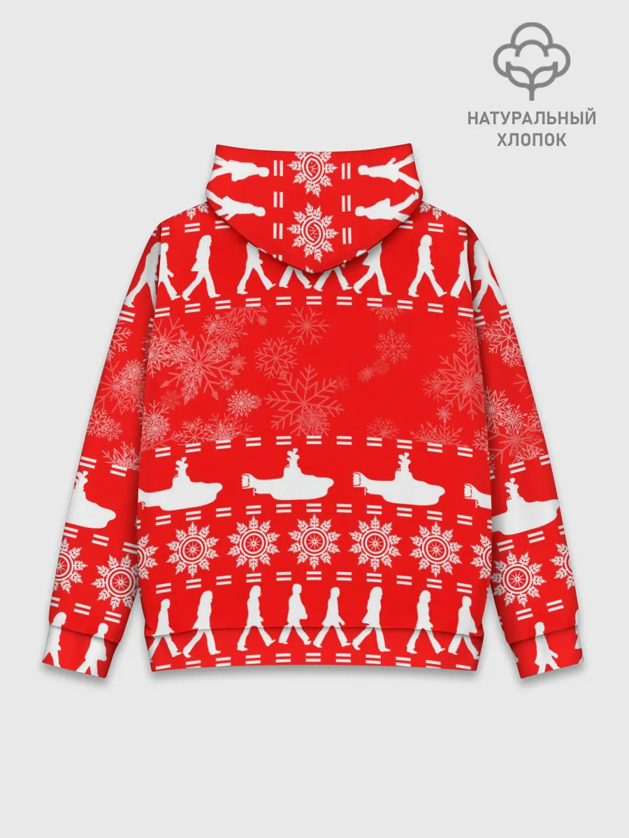 Худи мужской база хлопок / The Beatles