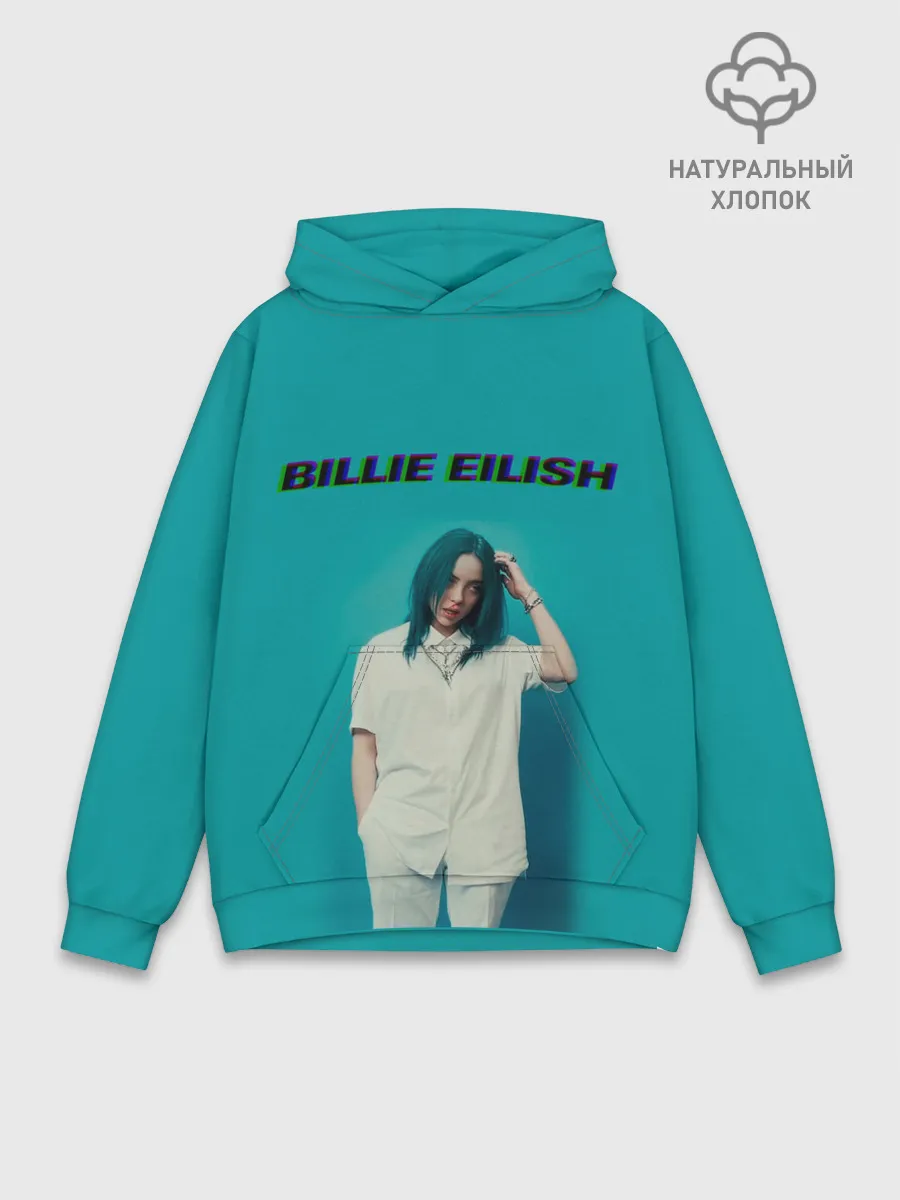 Худи мужской база хлопок / Billie Eilish