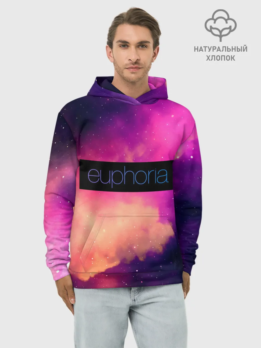 Худи мужской база хлопок / сериал Euphoria