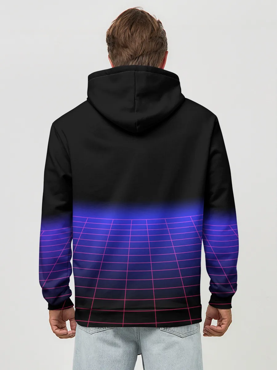 Худи мужской база хлопок / STRANGER THINGS - Steve