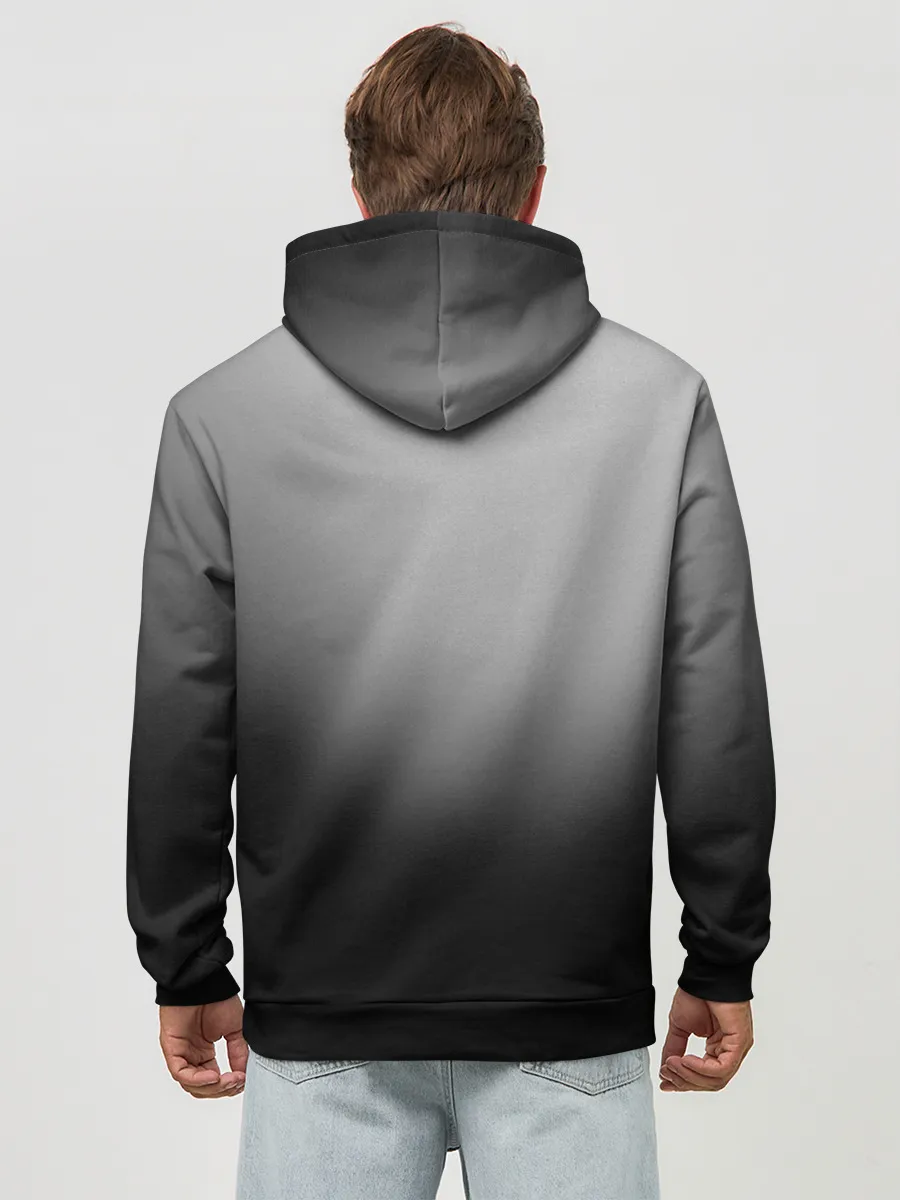 Худи мужской база хлопок / Кричащее Лицо Внутри