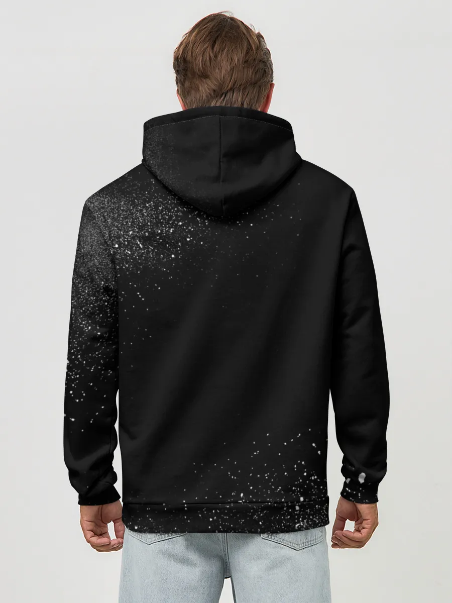 Худи мужской база хлопок / Stranger Things - Demogorgon