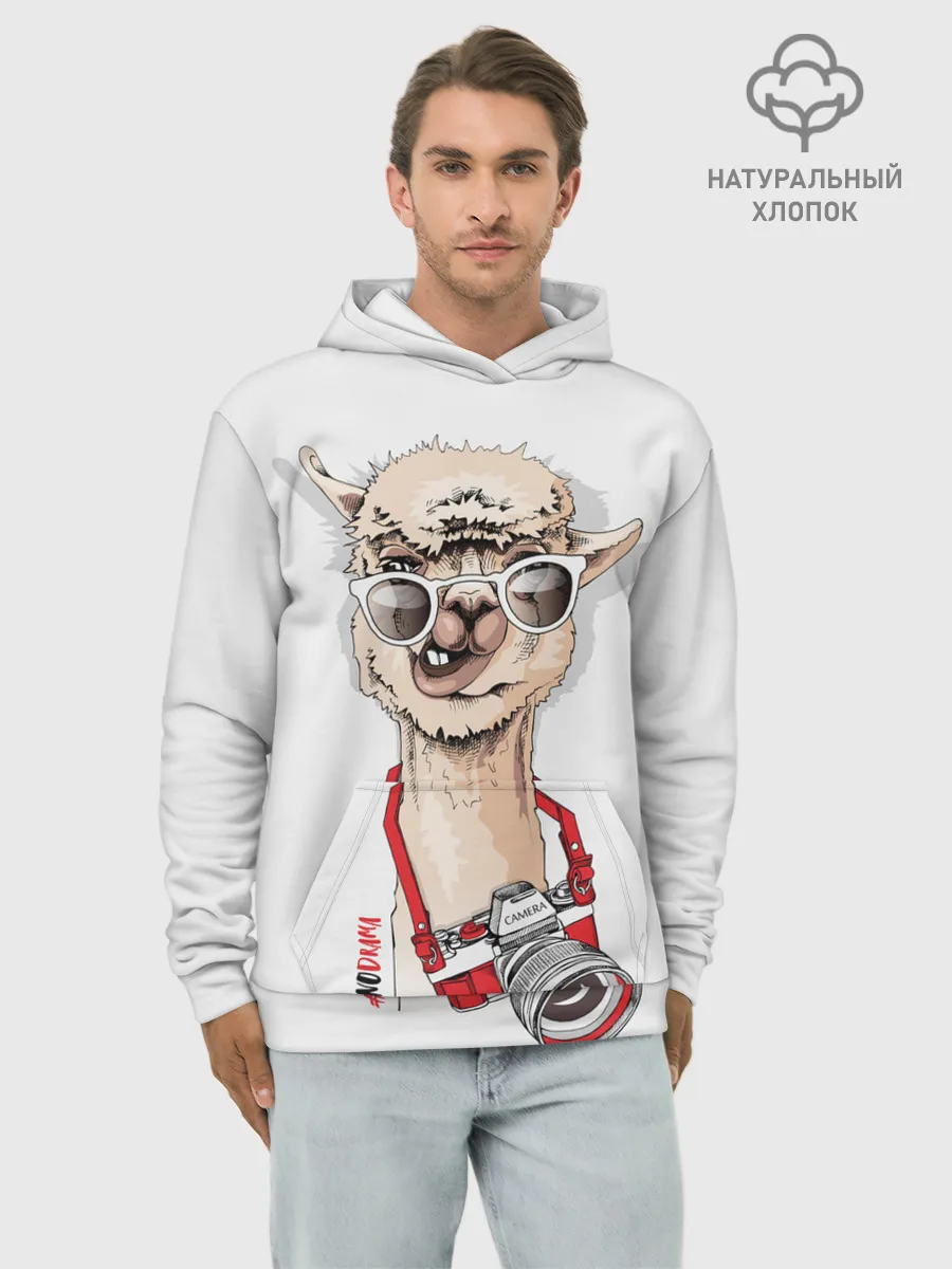 Худи мужской база хлопок / #NoDrama