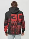 Худи мужской база хлопок / 30 SECONDS TO MARS