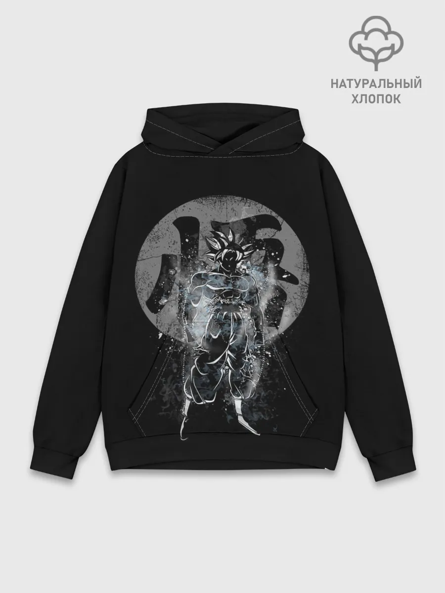 Худи мужской база хлопок / Японская манга Драконий жемчуг