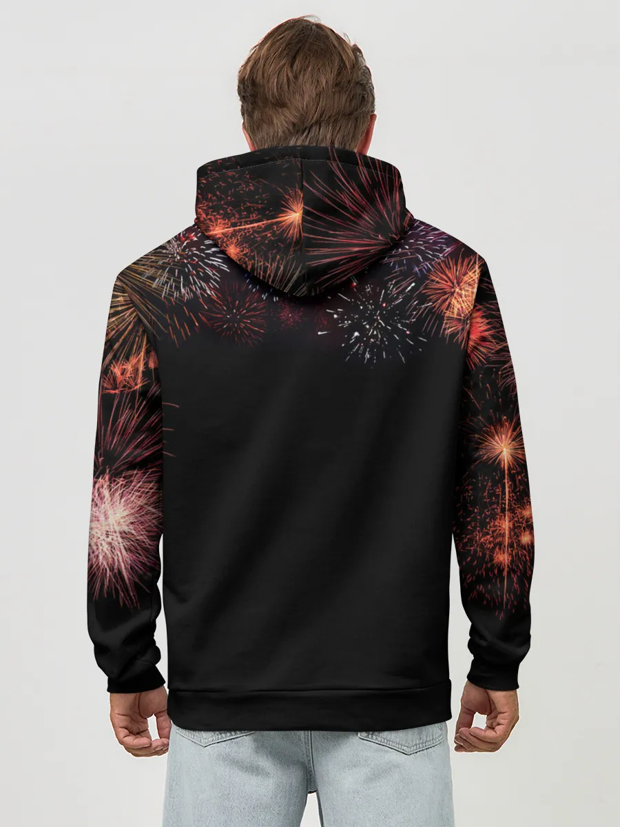 Худи мужской база хлопок / STRANGER THINGS