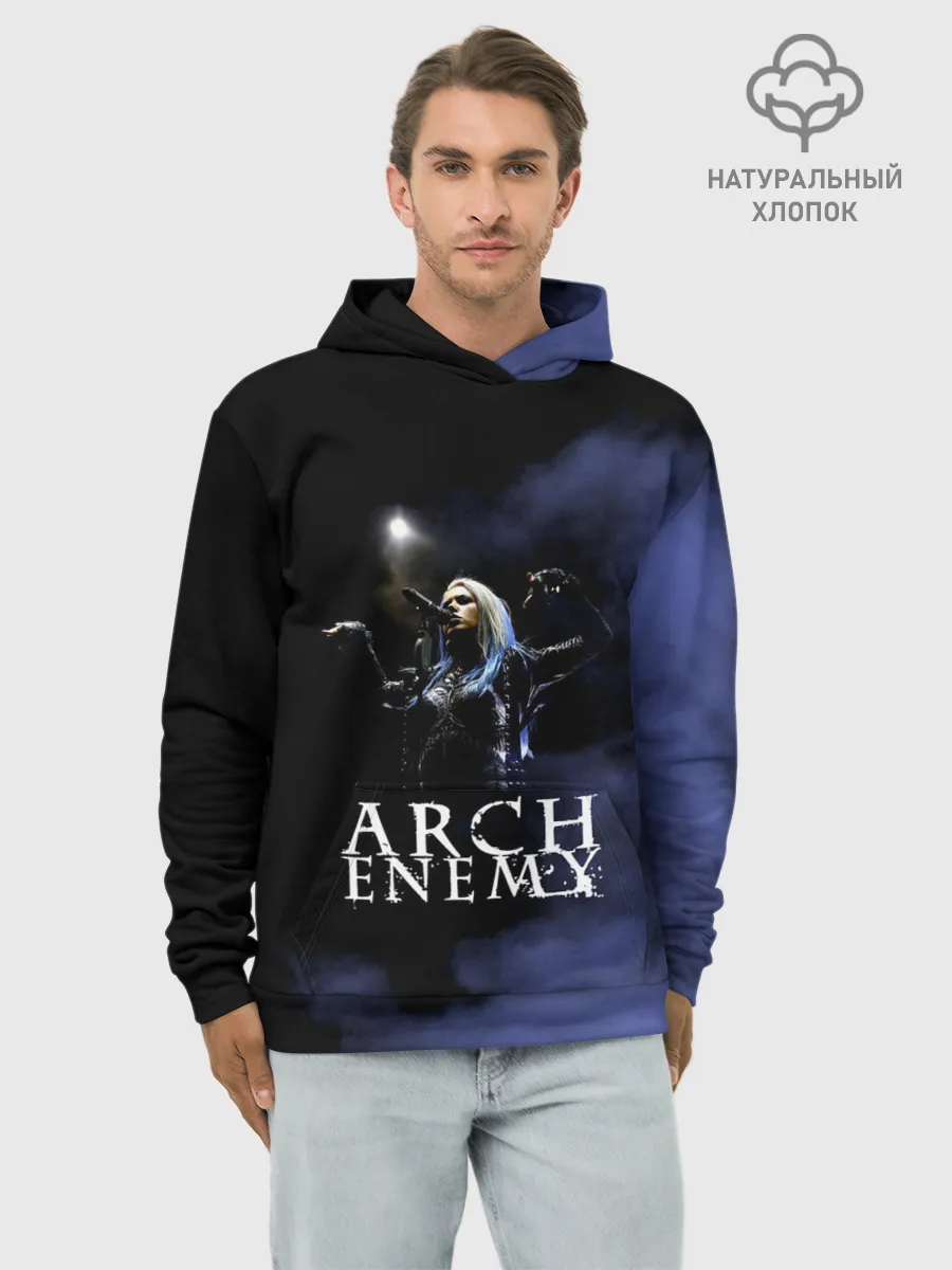 Худи мужской база хлопок / Arch Enemy
