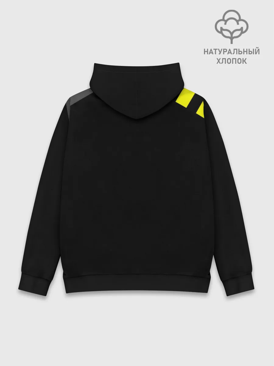 Худи мужской база хлопок / Manchester City away 19-20