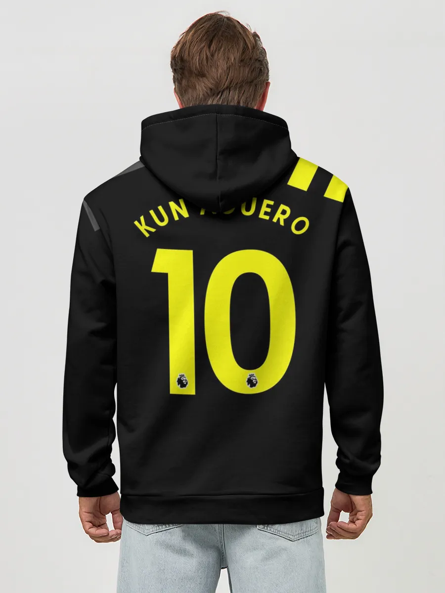 Худи мужской база хлопок / Aguero away 19-20