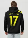 Худи мужской база хлопок / De Bruyne away 19-20