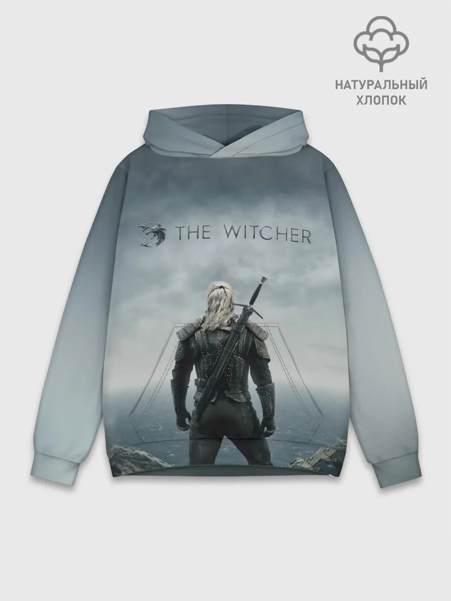 Худи мужской база хлопок / The Witcher
