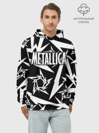 Худи мужской база хлопок / Metallica