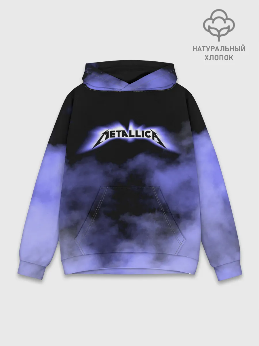 Худи мужской база хлопок / Metallica
