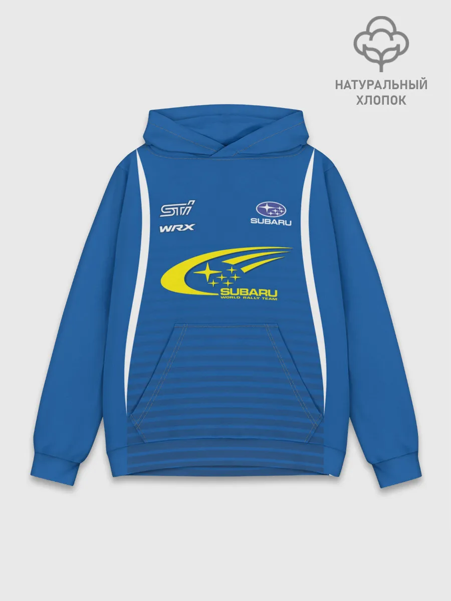 Худи мужской база хлопок / Subaru