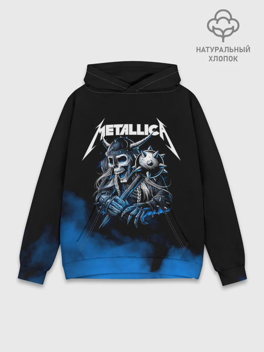 Худи мужской база хлопок / Metallica
