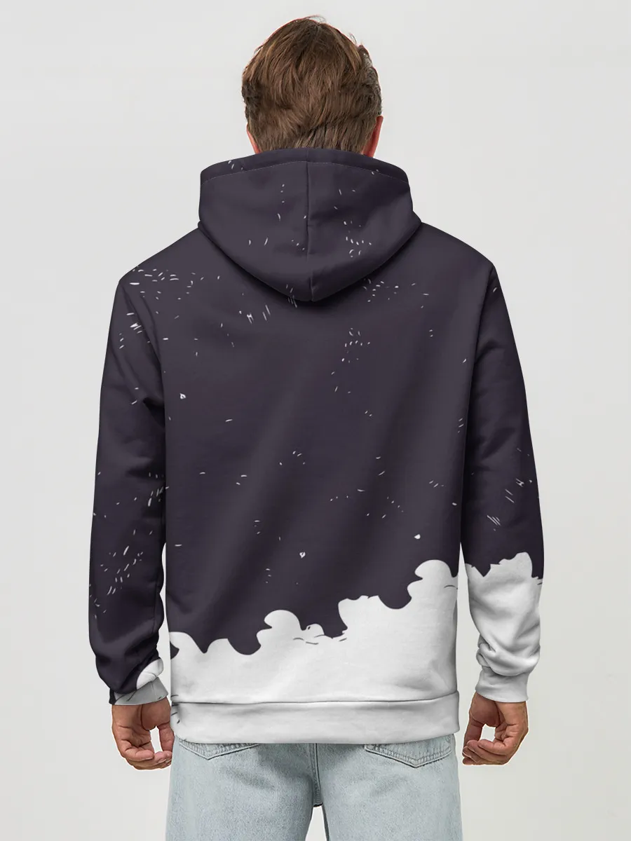 Худи мужской база хлопок / Демогоргон