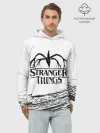 Худи мужской база хлопок / STRANGER THINGS