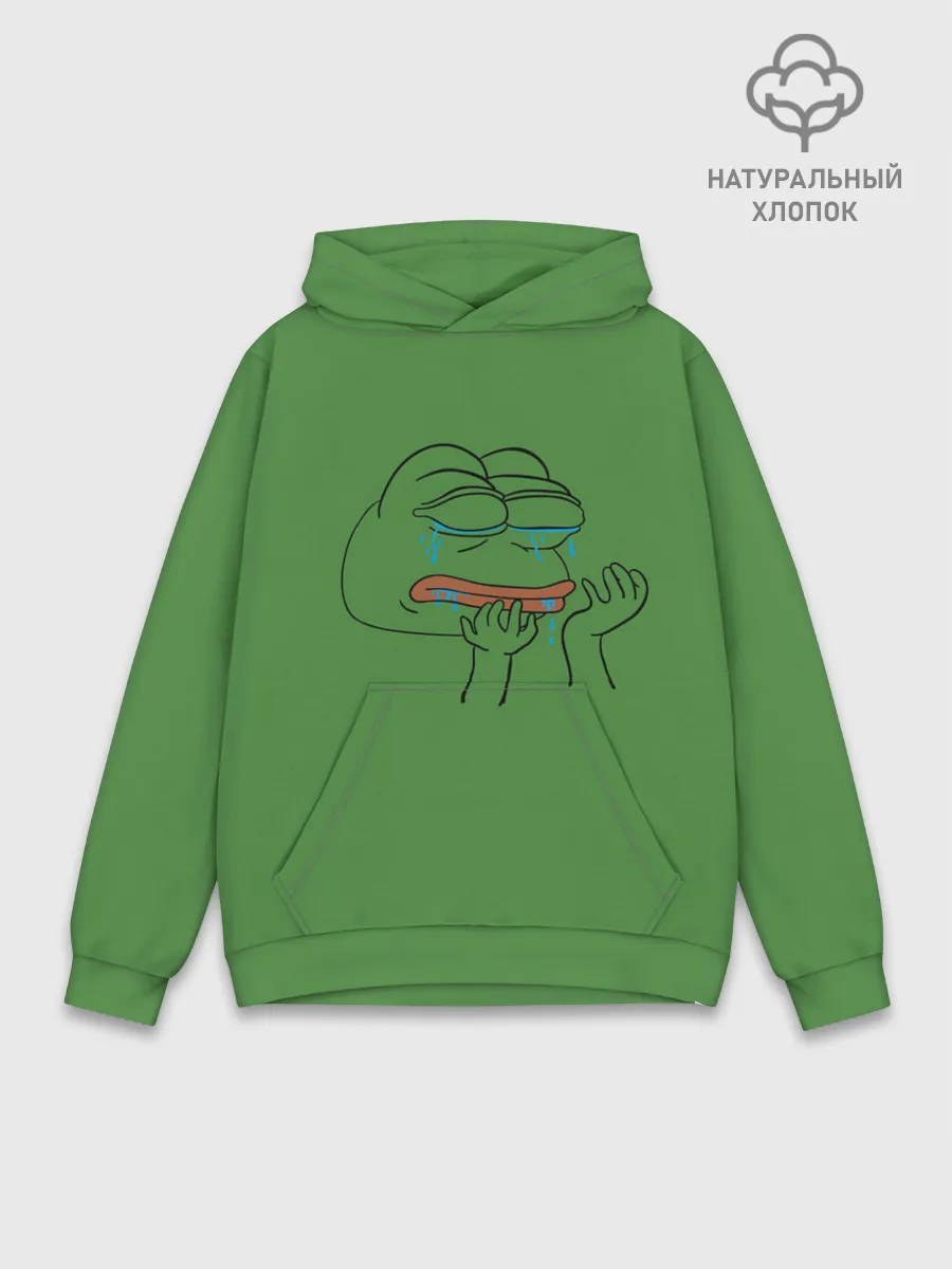 Худи мужской база хлопок / PepeCry
