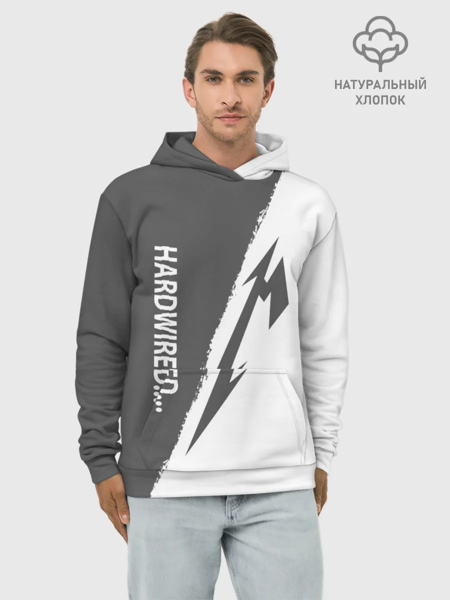 Худи мужской база хлопок / Metallica