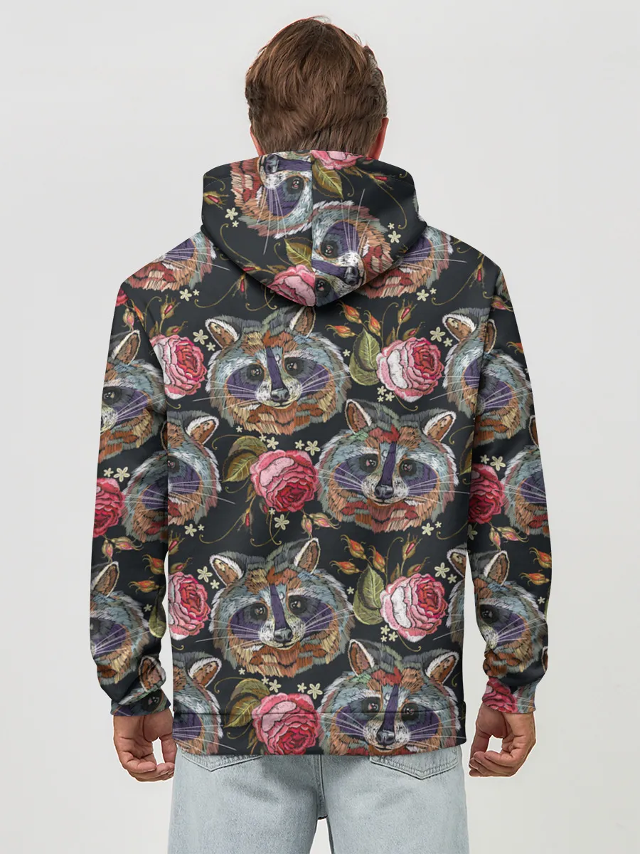 Худи мужской база хлопок / Еноты