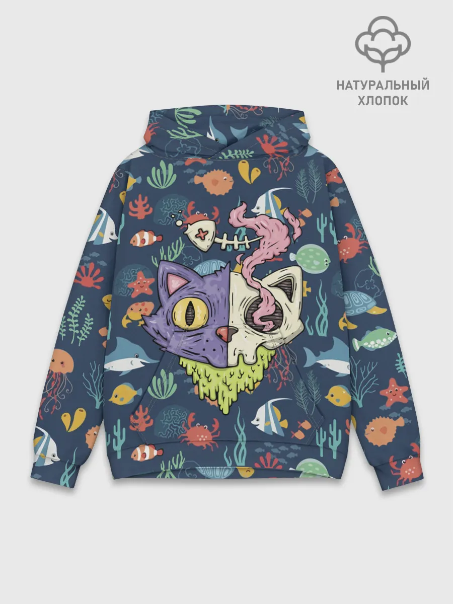 Худи мужской база хлопок / Завтрак