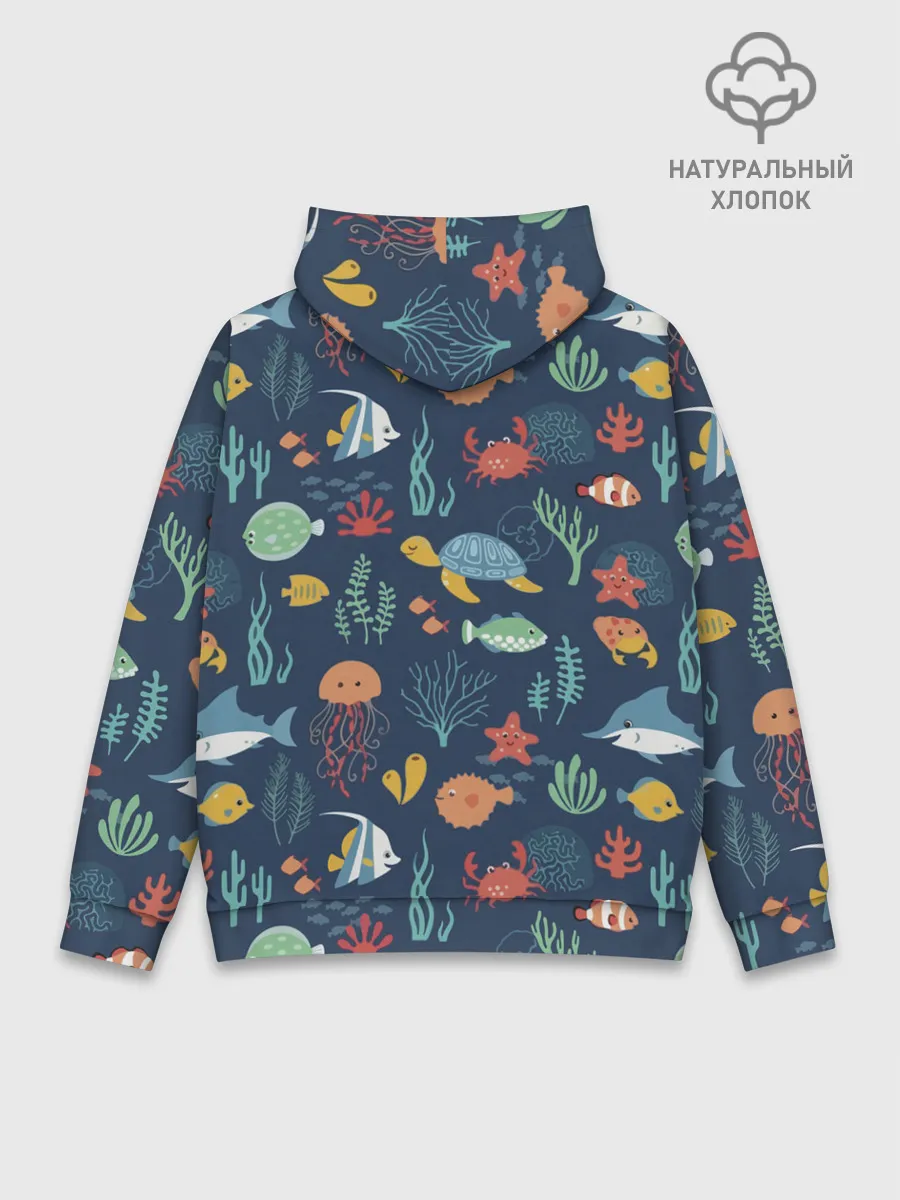 Худи мужской база хлопок / Завтрак