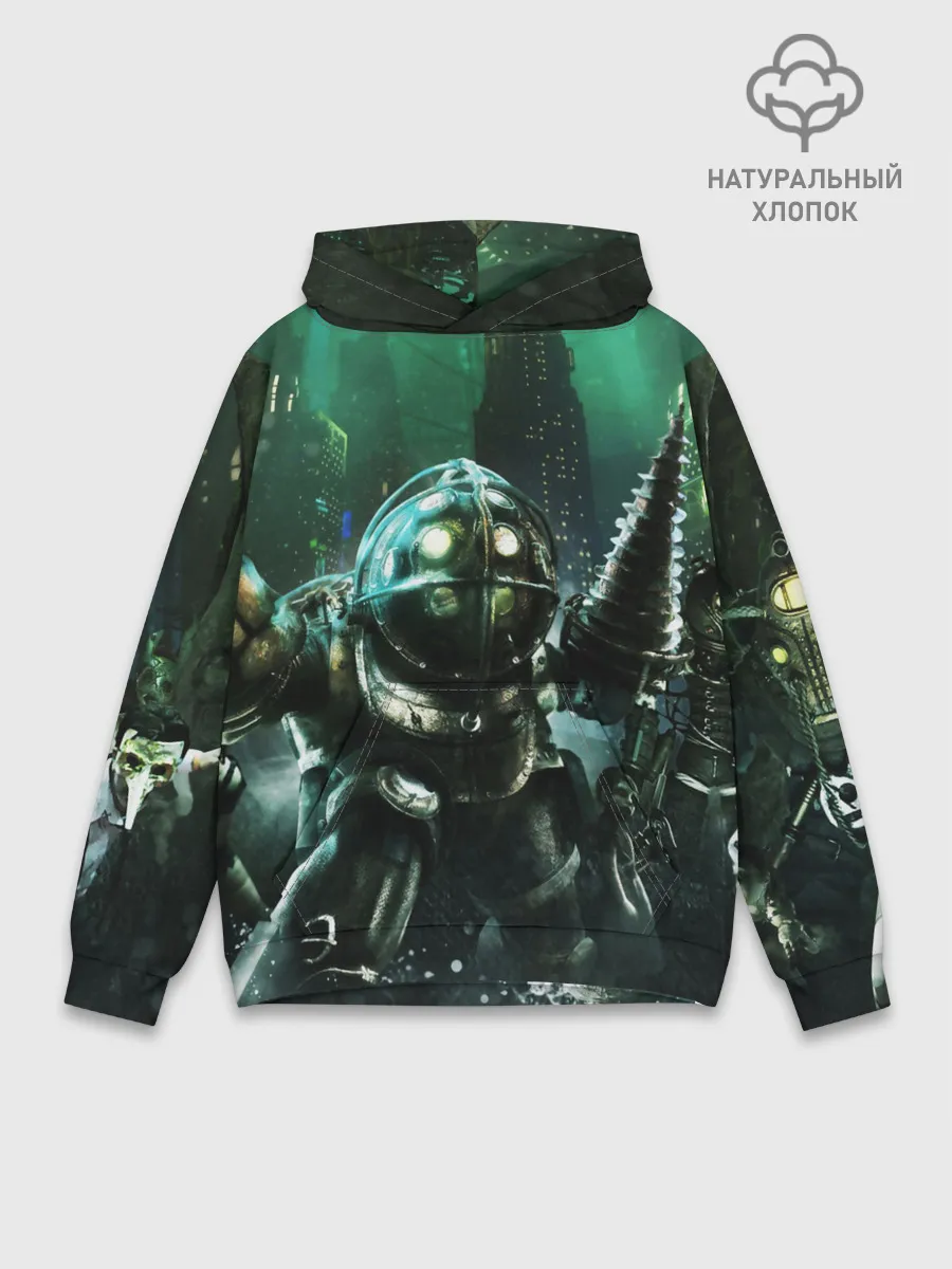 Худи мужской база хлопок / BIOSHOCK