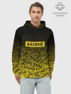 Худи мужской база хлопок / ANIME pattern