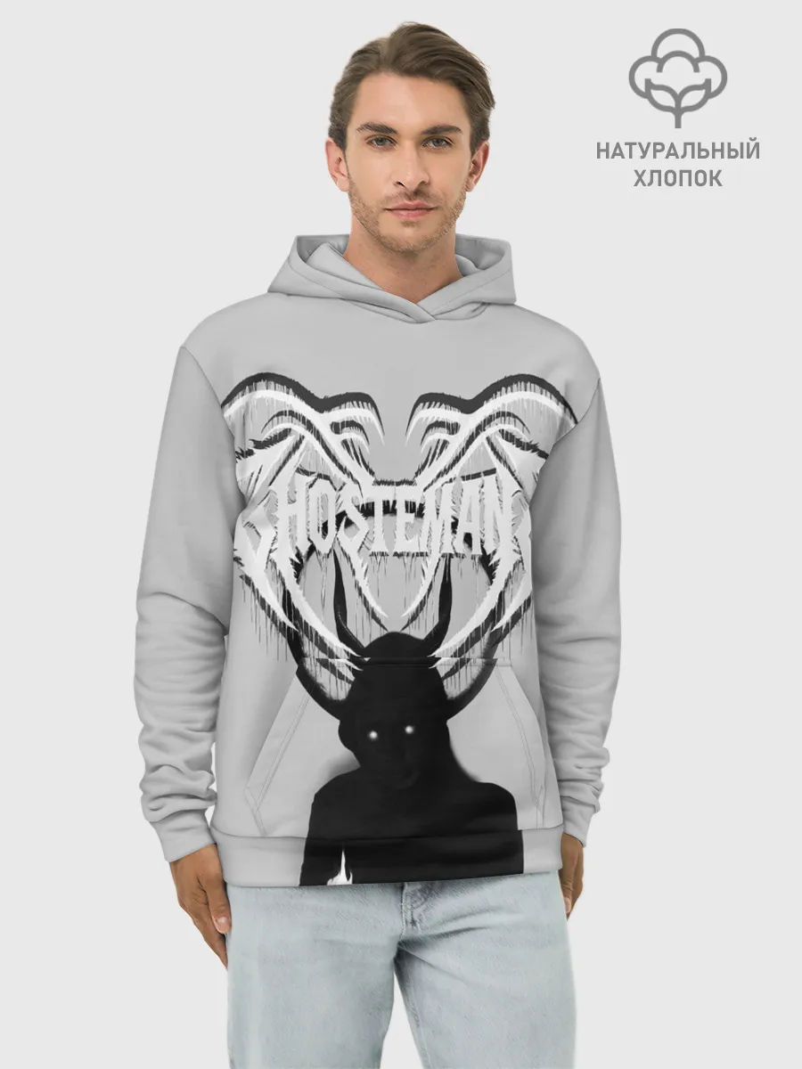 Худи мужской база хлопок / Ghostemane