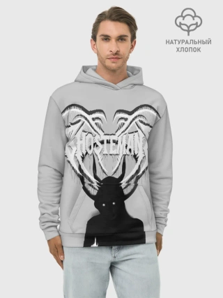 Худи мужской база хлопок / Ghostemane