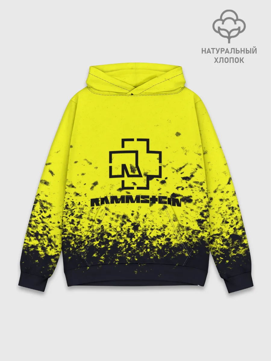 Худи мужской база хлопок / Rammstein.