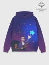 Худи мужской база хлопок / JONY /Звезда/