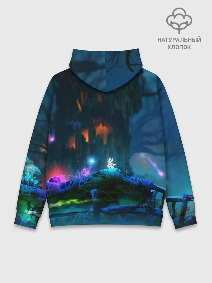 Худи мужской база хлопок / Ori and the Blind Forest
